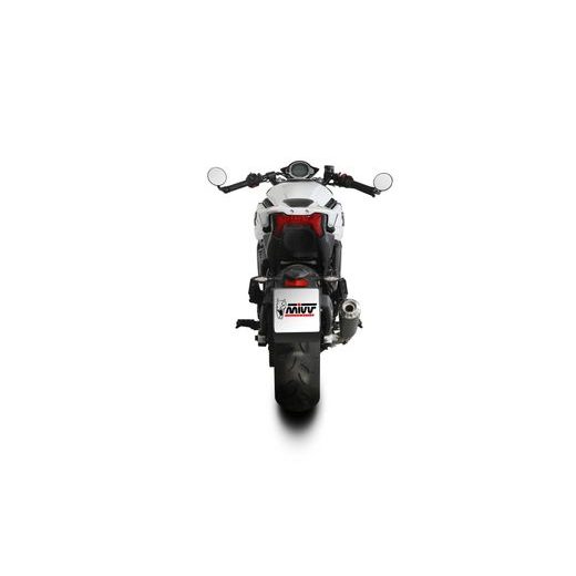 KONCOVKA VÝFUKU MIVV X-M1 CF.003.LC4B ČERNÁ - KONCOVKY VÝFUKU - NA MOTORKU