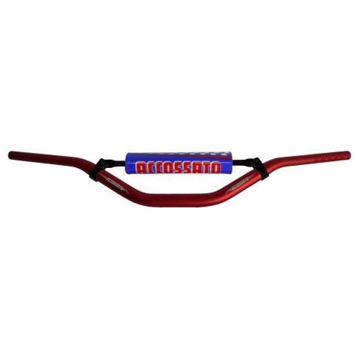 ŘÍDÍTKA ACCOSSATO ALUMINIUM, 28.5 MM ČERVENÁ