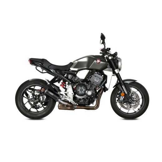 KONCOVKA VÝFUKU MIVV MK3 H.068.LM3B ČERNÁ OCEL - KONCOVKY VÝFUKU - NA MOTORKU