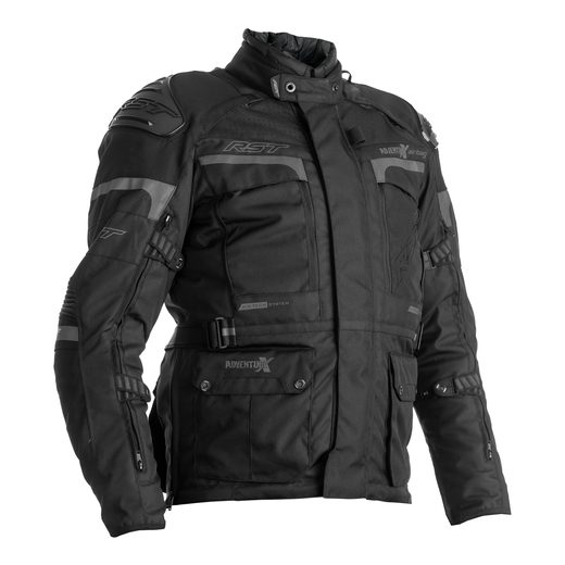 PÁNSKÁ TEXTILNÍ BUNDA RST PRO SERIES ADVENTURE-X AIRBAG CE / JKT 2972 - ČERNÁ