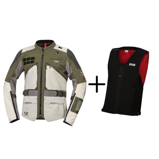 JEZDI BEZPEČNĚ S IXS - SET ADVENTURE PRO PÁNY - OLIVOVÁ - JEZDI BEZPEČNĚ S IXS - NA MOTORKÁŘE