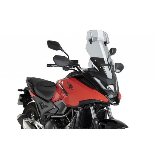 PLEXI ŠTÍT PUIG TOURING WITH VISOR 22510H KOUŘOVÁ - PLEXI ŠTÍTY - NA MOTORKU