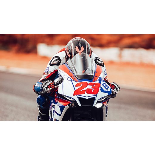 AXXIS INTEGRÁLNÍ HELMA COBRA RAGE A3 LESKLÁ - MODRÁ - BEZ SLUNEČNÍ CLONY - NA MOTORKÁŘE