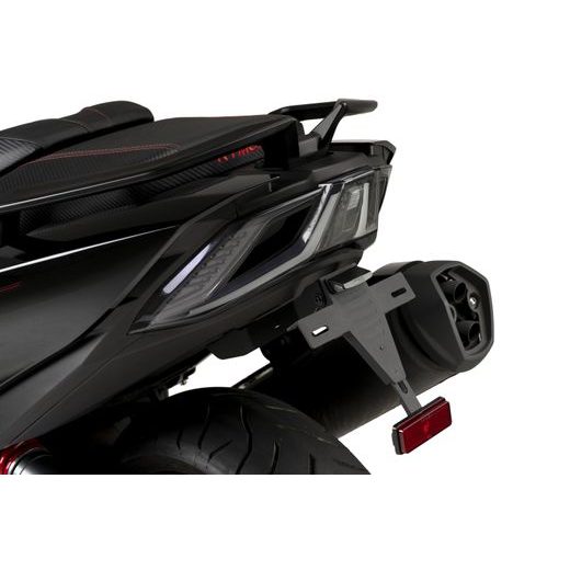 NASTAVITELNÝ DRŽÁK SPZ PUIG 22164N ČERNÝ - PLEXI ŠTÍTY - NA MOTORKU
