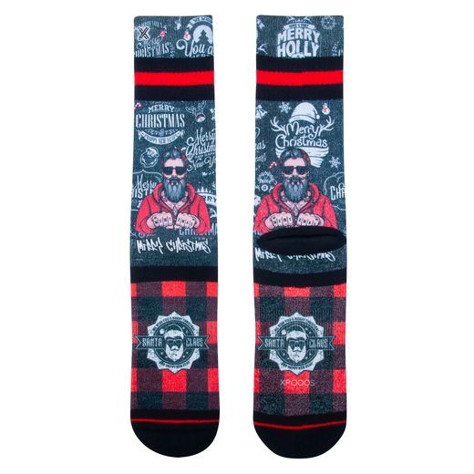 PONOŽKY XPOOOS "VÁNOČNÍ TETOVÁNÍ" - PONOŽKY - NA MOTORKÁŘE