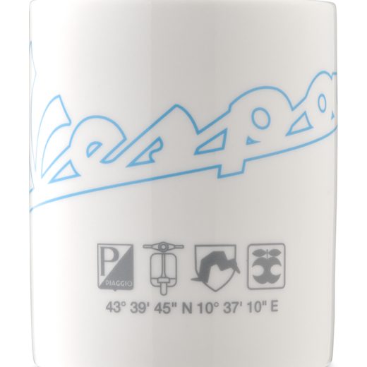 HRNEČEK VESPA - BÍLÁ - DÁRKY PRO FANOUŠKY VESPA - NA MOTORKÁŘE