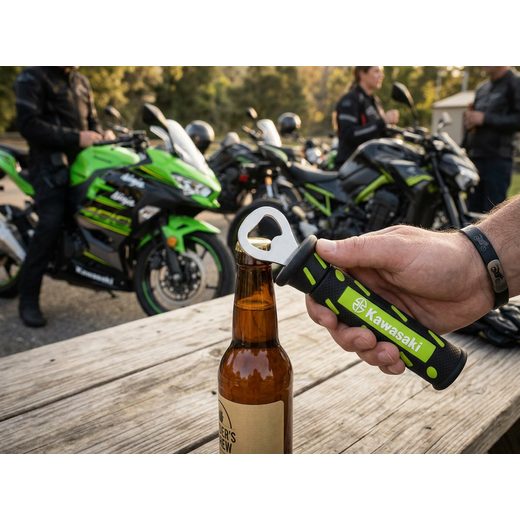 OTVÍRÁK NA LAHVE KAWASAKI - DÁRKY PRO FANOUŠKY KAWASAKI - NA MOTORKÁŘE