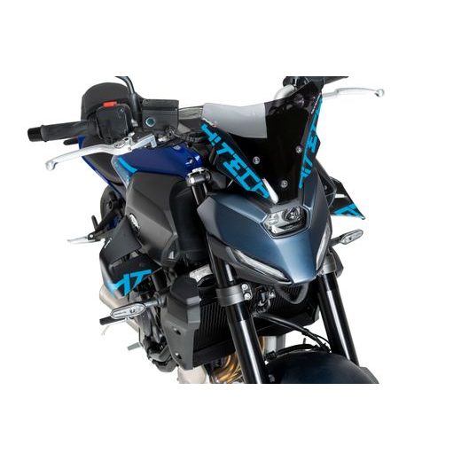 SPOILERY PUIG D12 22416S GRAPHICS - PLEXI ŠTÍTY - NA MOTORKU
