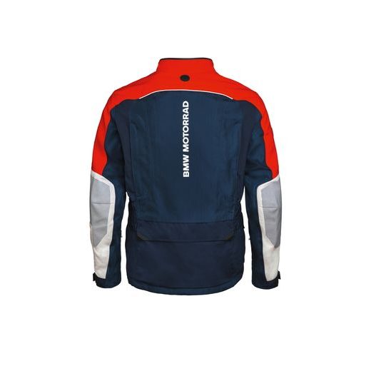 BUNDA BMW GS RALLYE GORE-TEX - ČERVENO-MODRÁ - ZKRÁCENÁ - TEXTILNÍ BUNDY - NA MOTORKÁŘE