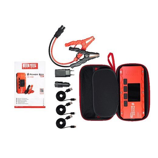 ZÁLOŽNÍ ZDROJ BS-BATTERY POWER BOX MAX PB02 - BOOSTERY BATERIÍ A KOMPRESORY - NA MOTORKU