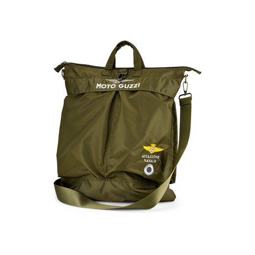 MOTO GUZZI AVIAZIONE NAVALE BATOH NA HELMU - ZELENÁ - DÁRKY PRO FANOUŠKY MOTO GUZZI - NA MOTORKÁŘE
