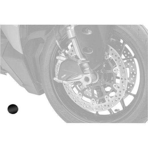 AIR DUCT PUIG 22739N ČERNÝ - PLEXI ŠTÍTY - NA MOTORKU