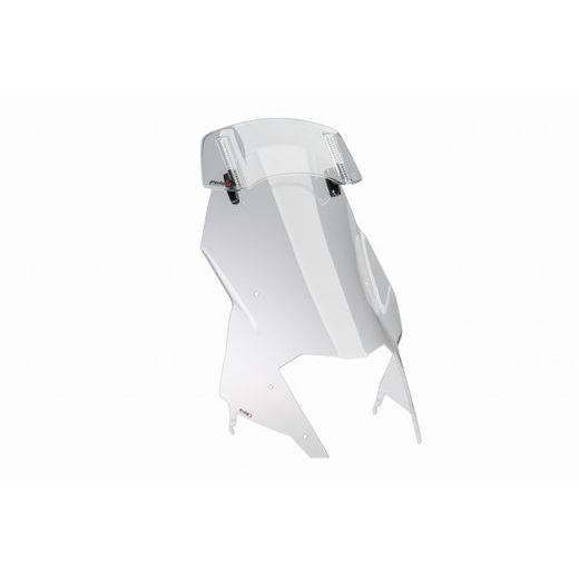 PLEXI ŠTÍT PUIG TOURING WITH VISOR 22516W PRŮHLEDNÝ - PLEXI ŠTÍTY - NA MOTORKU