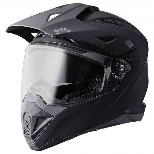 ENDURO HELMA GMS ADVENTUS ZG15001 MATNÁ ČERNÁ - ENDURO HELMY - NA MOTORKÁŘE