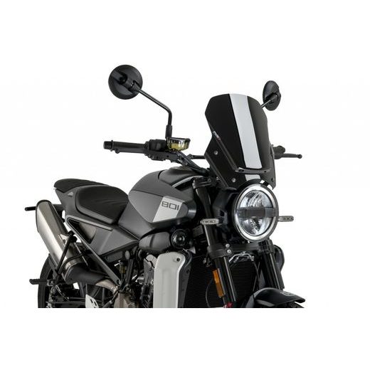 PLEXI ŠTÍT PUIG NEW GEN. SPORT 22189N ČERNÝ - PLEXI ŠTÍTY - NA MOTORKU