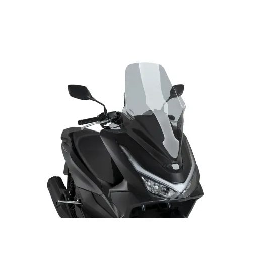 ESSENTIAL KIT: PLEXI ŠTÍT PUIG V-TECH LINE PRO HONDA PCX 125 (2025 - 2026) + ČISTIČ HONDA - PLEXI ŠTÍTY - NA MOTORKU