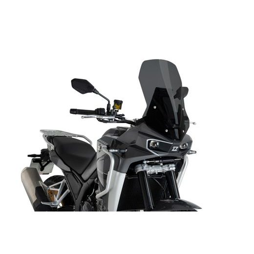 PLEXI ŠTÍT PUIG TOURING 22287F TMAVÁ KOUŘOVÁ - PLEXI ŠTÍTY - NA MOTORKU