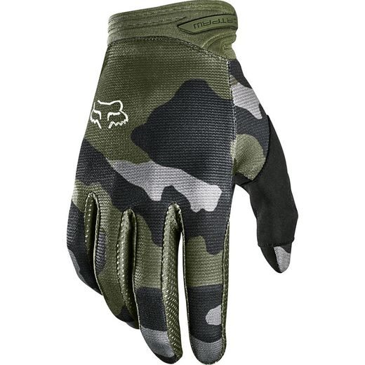 MOTOKROSOVÉ RUKAVICE FOX DIRTPAW PRZM CAMO GLOVE - ZELENÁ