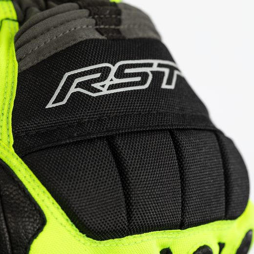 RUKAVICE RST STORM CE WP / 2717 - ŽLUTÁ - NEPROMOKAVÉ RUKAVICE - NA MOTORKÁŘE