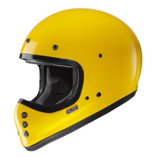 HJC PŘILBA V60 SOLID DEEP YELLOW - MOTOKROSOVÉ HELMY - NA MOTORKÁŘE