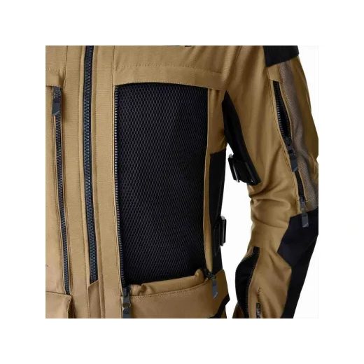 PÁNSKÁ TEXTILNÍ BUNDA - RST 103599 PRO SERIES ADVENTURE D3O TEXTILE JACKET - PÍSKOVÁ - TEXTILNÍ BUNDY - NA MOTORKÁŘE
