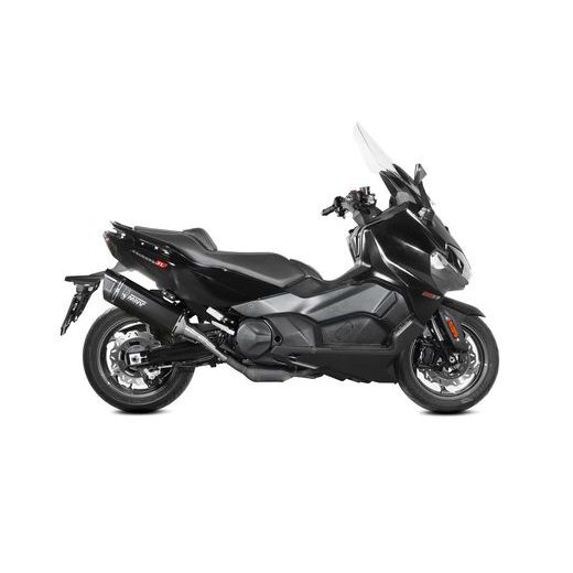 KONCOVKA VÝFUKU MIVV SR-1 SY.003.LR1XB ČERNÁ - KONCOVKY VÝFUKU - NA MOTORKU