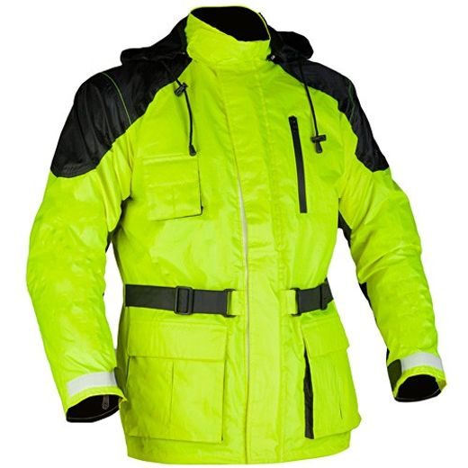 BUNDA NA MOTORKU MBW NEPROMOKAVÁ BUNDA ZELENÁ - BUNDY - NA MOTORKÁŘE