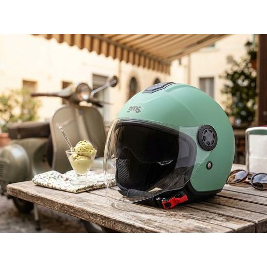 OTEVŘENÁ HELMA GMS GELATO ZG11501 MÁTOVÁ - OTEVŘENÉ HELMY - NA MOTORKÁŘE
