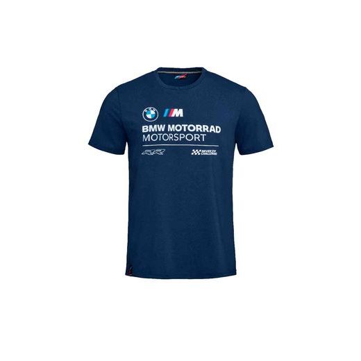 TRIČKO BMW S LOGEM M MOTORSPORT - MODRÉ - TRIČKA - NA MOTORKÁŘE