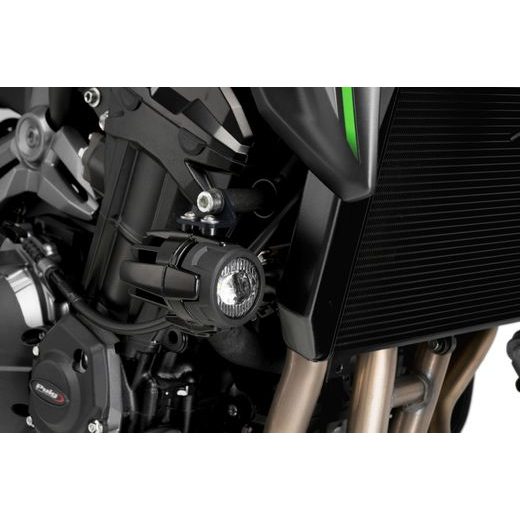 ADAPTÉRY PRO PŘÍDAVNÁ SVĚTLA PUIG 3549N ČERNÝ SET - PŘÍDAVNÁ SVĚTLA - NA MOTORKU