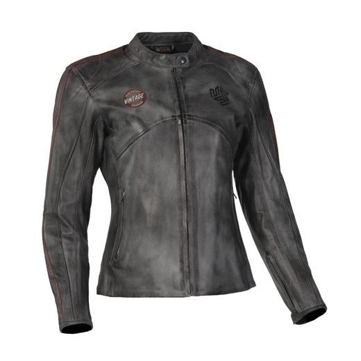 DÁMSKÁ KOŽENÁ BUNDA MBW VINTAGE - KOŽENÉ BUNDY - NA MOTORKÁŘE