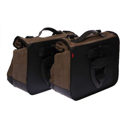 SEITENTASCHEN "CANVAS" SEGELTUCH FÜR MG V7 BIS E5 - BRAŠNY - NA MOTORKU