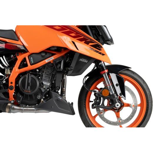 SPOILER MOTORU PUIG 22469J MATNÁ ČERNÁ - PLEXI ŠTÍTY - NA MOTORKU
