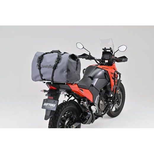 VODOTĚSNÁ BRAŠNA NA SEDADLO SPOLUJEZDCE, HENLYBEGINS (ŠEDÁ, OBJEM 60 L) - BRAŠNY - NA MOTORKU