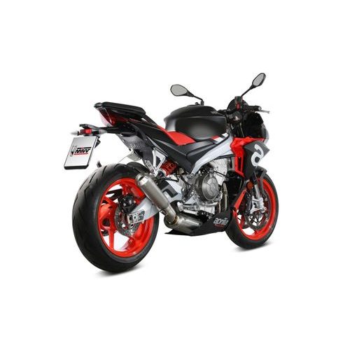 VÝFUK KOMPLETNÍ 2X1 MIVV X-M1 A.013.LC4T TITAN - DVOJITÉ KONCOVKY VÝFUKU - NA MOTORKU