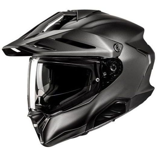 HJC PŘILBA RPHA 60 SOLID SEMI FLAT TITANIUM - ENDURO HELMY - NA MOTORKÁŘE