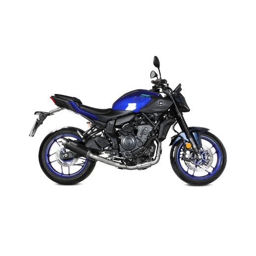 VÝFUK KOMPLETNÍ 2X1 MIVV GPPRO Y.084.LXBP ČERNÁ - DVOJITÉ VÝFUKY - NA MOTORKU