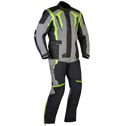 TEXTILNÍ TŘÍVRSTVÉ CESTOVNÍ KALHOTY MBW BERET GREEN - TEXTILNÍ KALHOTY - NA MOTORKÁŘE