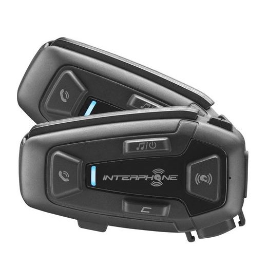 BLUETOOTH HEADSET PRO UZAVŘENÉ A OTEVŘENÉ PŘILBY INTERPHONE U-COM8R, TWIN PACK