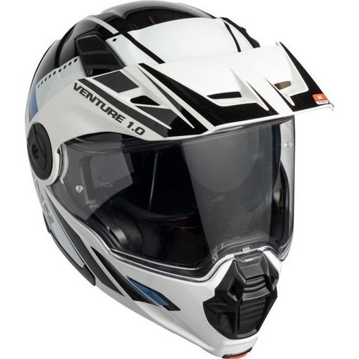 FLIP-UP HELMET IXS VENTURE 1.0 X15903 BLACK-WHITE-ANTHRACITE