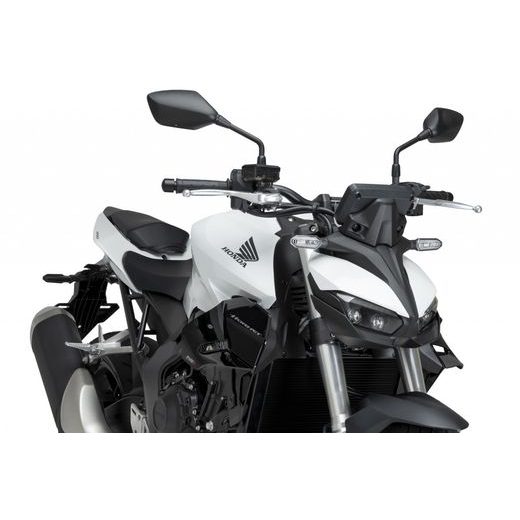 SPOILERY PUIG D12 22384N ČERNÝ - PLEXI ŠTÍTY - NA MOTORKU
