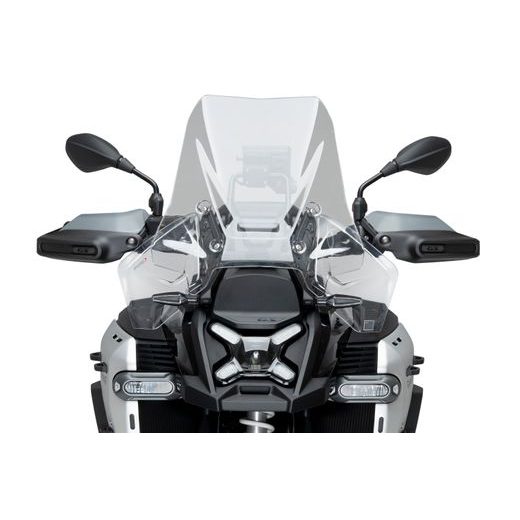 PRODLOUŽENÉ PŘEDNÍ DEFLEKTORY PUIG 22317W PRŮHLEDNÝ - PLEXI ŠTÍTY - NA MOTORKU