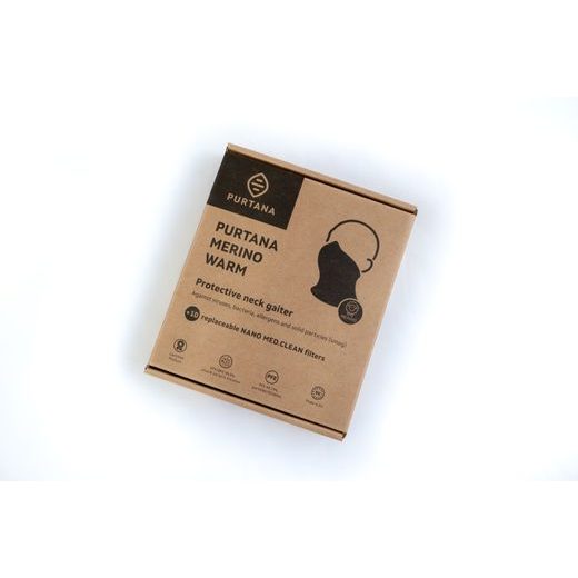 NÁKRČNÍK PURTANA FRESH S NANOFILTREM - ČERNÝ - NÁKRČNÍKY - NA MOTORKÁŘE