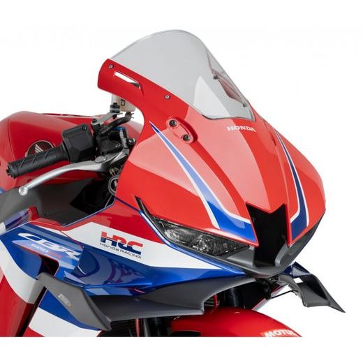 PŘEDNÍ SPOILERY PUIG GP 22192J MATNÁ ČERNÁ - PLEXI ŠTÍTY - NA MOTORKU
