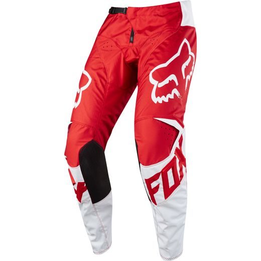 MOTOKROSOVÉ KALHOTY FOX 180 RACE PANT MX18 - ČERVENÁ