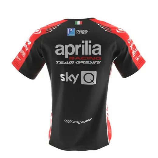 TRIČKO APRILIA TEAMWEAR REPLICA - L - DÁRKY PRO FANOUŠKY APRILIA - NA MOTORKÁŘE