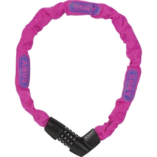 ŘETĚZOVÝ ZÁMEK ABUS TRESOR 1385/75 NEON PINK