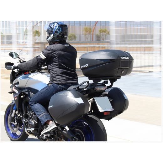 SHAD VRCHNÍ KUFR NA MOTORKU SHAD SH58X KARBON (ROZŠIŘITELNÝ KONCEPT) - HORNÍ KUFRY - NA MOTORKU