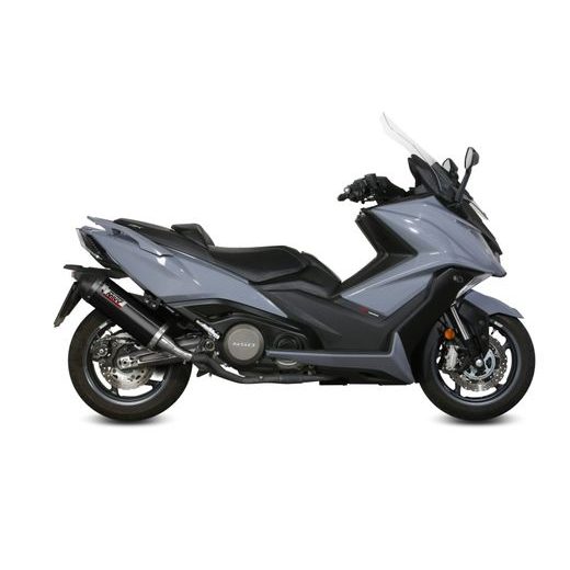 KONCOVKA VÝFUKU MIVV OVAL O.008.LVC VÍČKO Z ČERNÉ OCELI/KARBONU - KONCOVKY VÝFUKU - NA MOTORKU