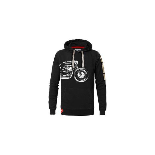 HONDA CUSTOM BUILT MIKINA S KAPUCOU VINTAGE - DÁRKY PRO FANOUŠKY HONDA - NA MOTORKÁŘE